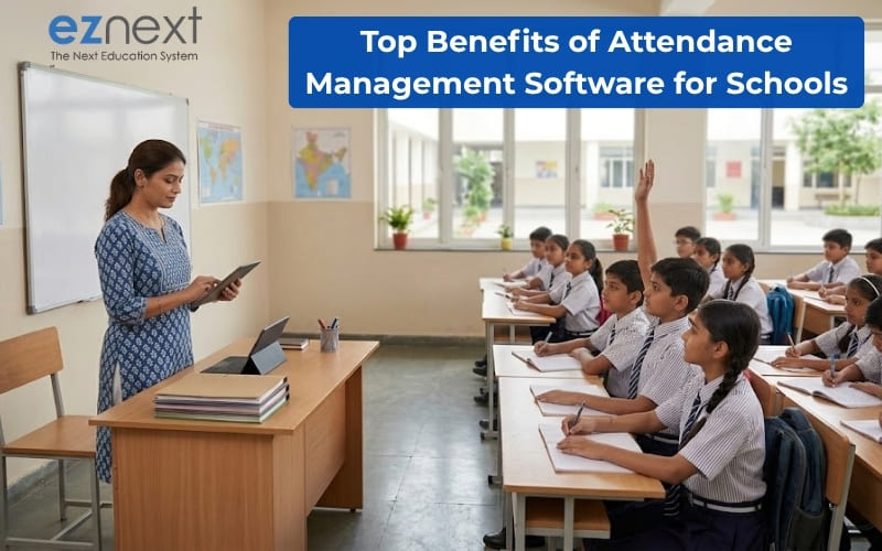 Attendance Management Software for Schools helping teachers track student attendance